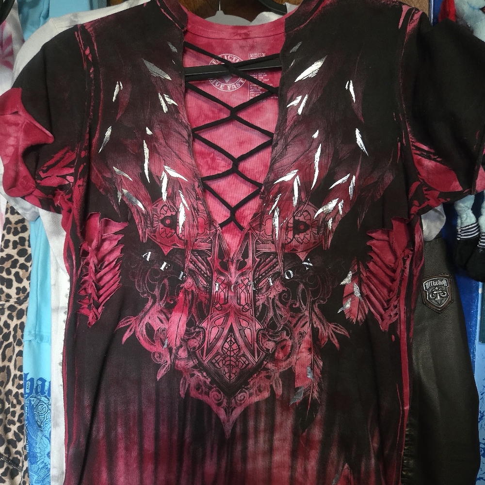 ♡Affliction Shirt